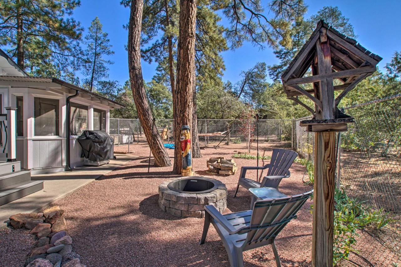 Peaceful Payson Home With Yard And Fire Pit! Экстерьер фото