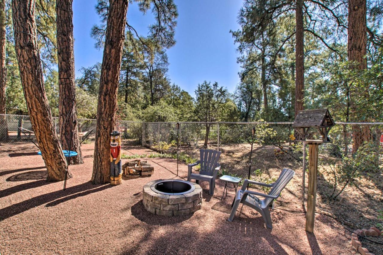 Peaceful Payson Home With Yard And Fire Pit! Экстерьер фото